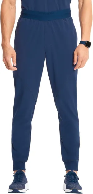 Infinity Cherokee Men's Scrub Jogger Pants, Pull-on Mid Rise with 4 Pockets Interior Drawstring IN204A