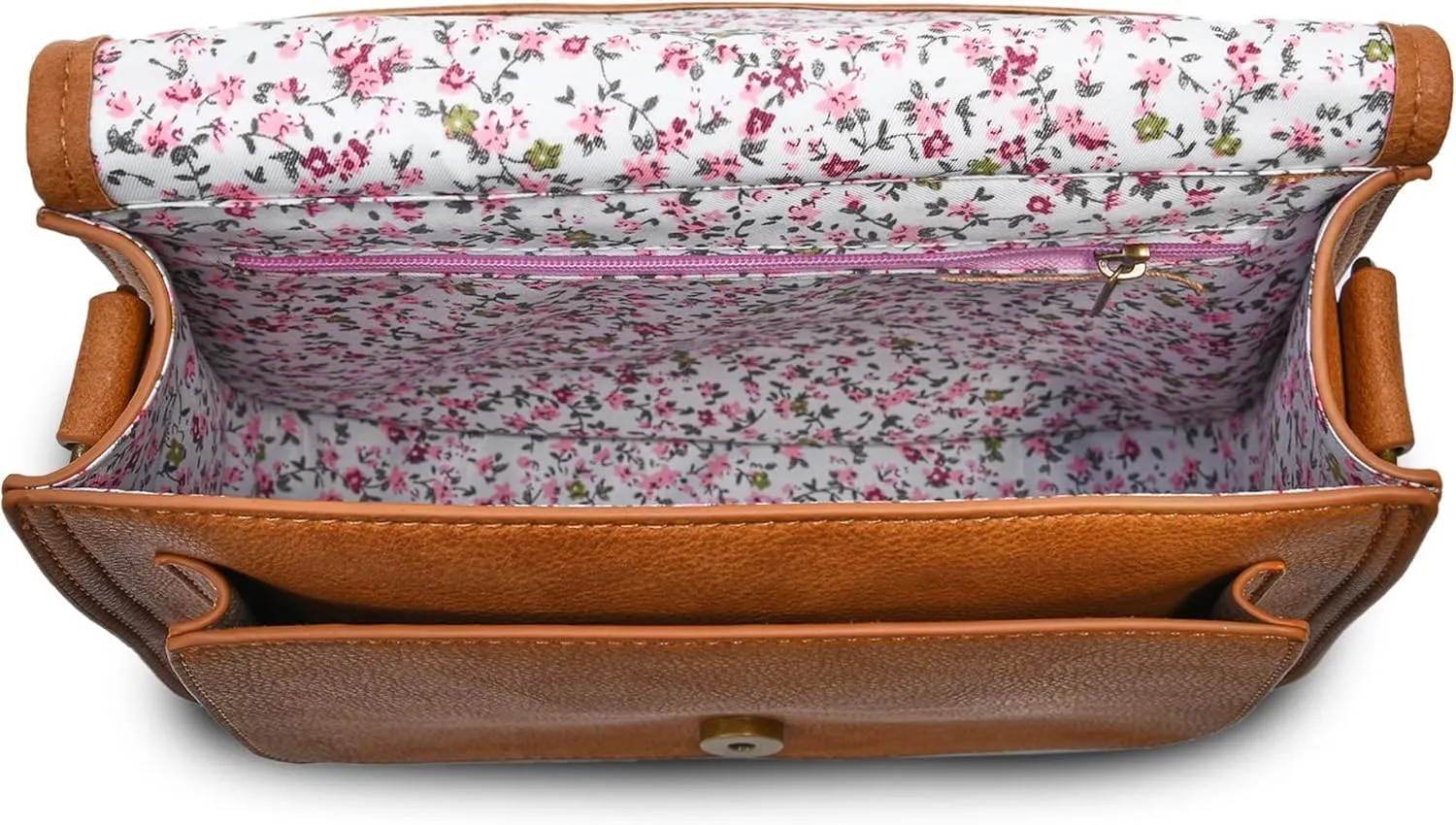 Islander Women Saddle Bag Harris Tweed & PU Leather
