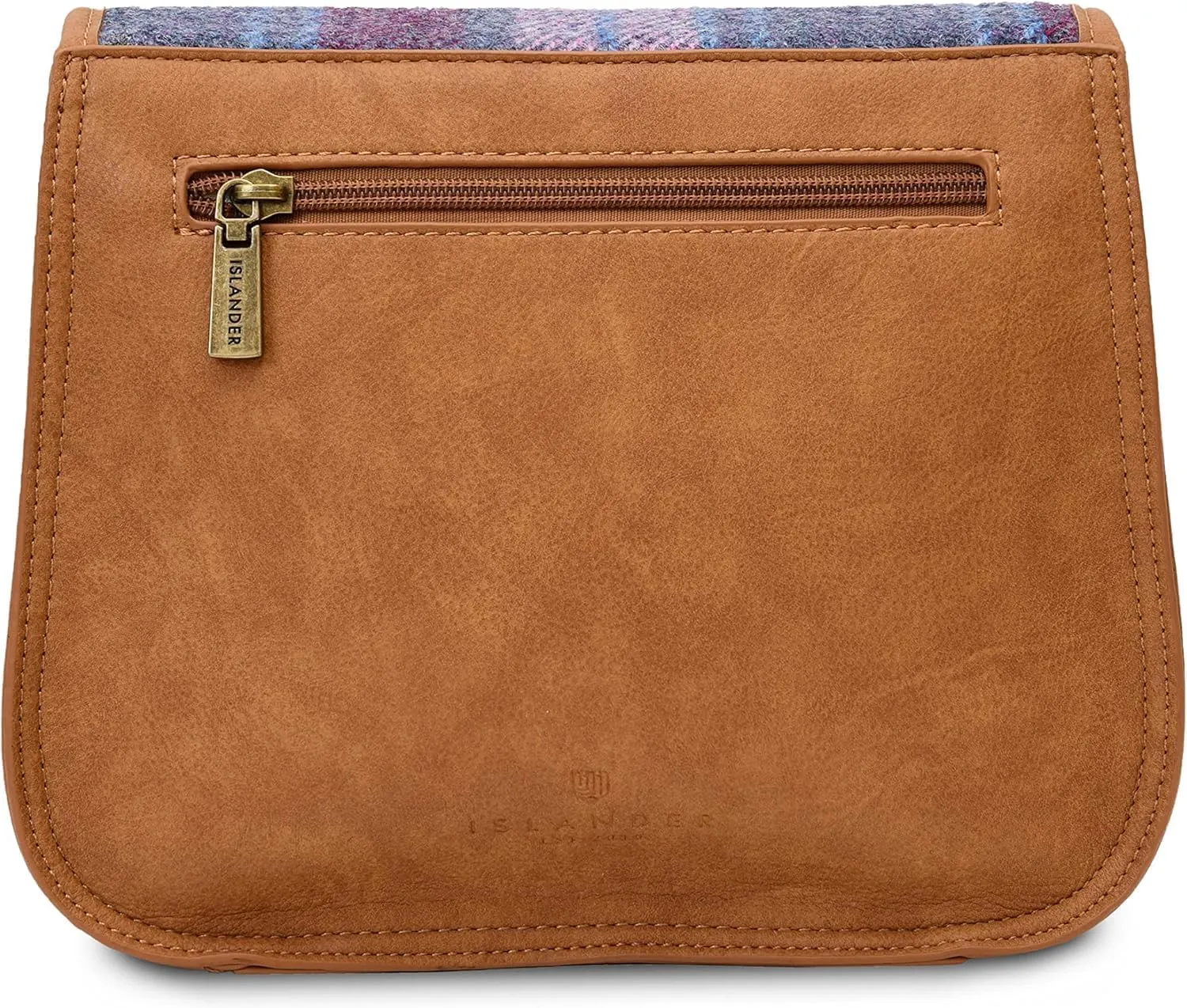 Islander Women Saddle Bag Harris Tweed & PU Leather