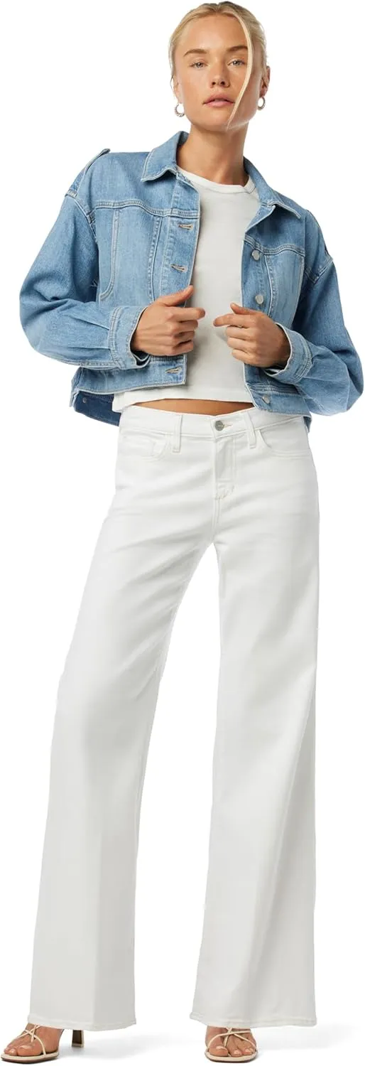 Joe's Women's Lou Low Rise Wide Leg Jeans