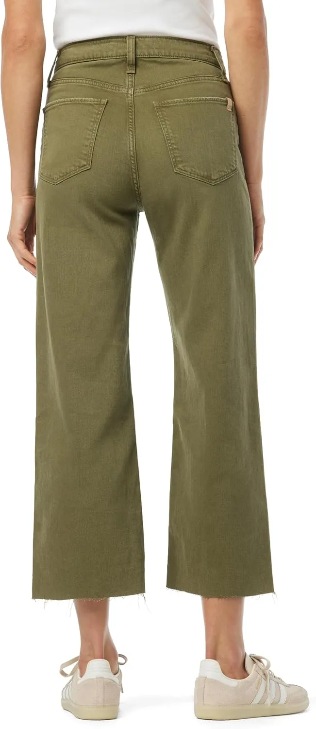 Joe's Women's The Blake High Rise Crop Wide Leg Jean