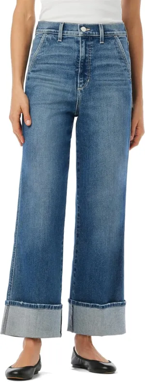 Joe's Women's The Trixie High Rise Wide Leg Denim Trouser