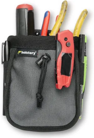Joey Pouch | Clip-On Tool Belt Bag for Tools, Screws, and Nails - Great for an Electrician, HVAC Tech, Plumber, Carpenter, Contractor, Handy Man, and Any Tradesperson Who Wears a Small Utility Pouch