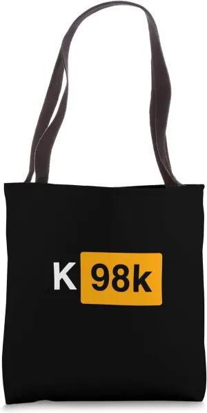 K98k German Ordnance Rifle Crossed - Mauser 7,92 x 57 Tote Bag