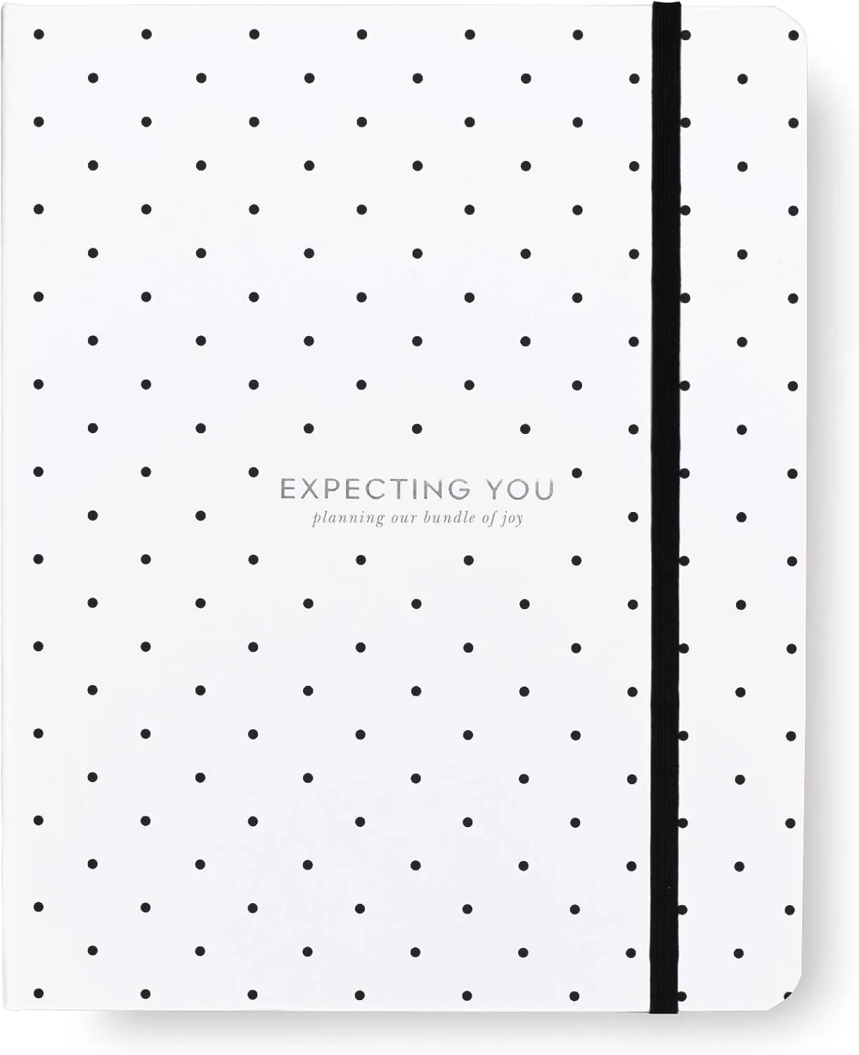 Kate Spade New York Baby Planner, Includes 9 Months with Weekly Views for Appointments, Expecting You (Black dot)