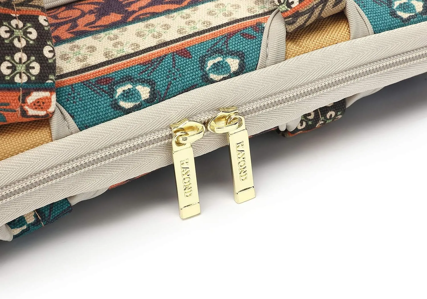 kayond Red Bohemia Patten Waterproof Laptop Shoulder Messenger Bag Case Sleeve for 15 Inch 15.6 Inch Laptop