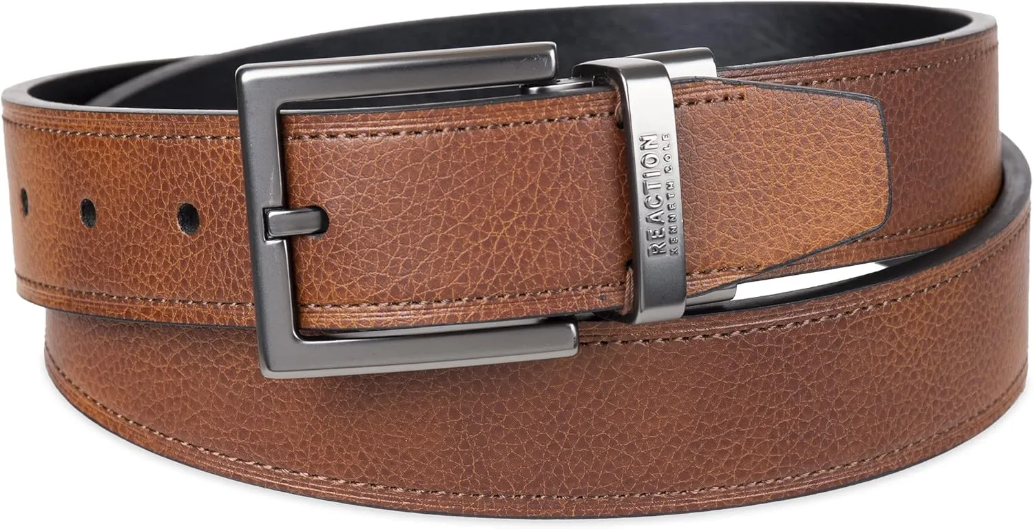 Kenneth Cole Men's Two-in-One Reversible Belt