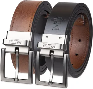 Kenneth Cole Men's Two-in-One Reversible Belt
