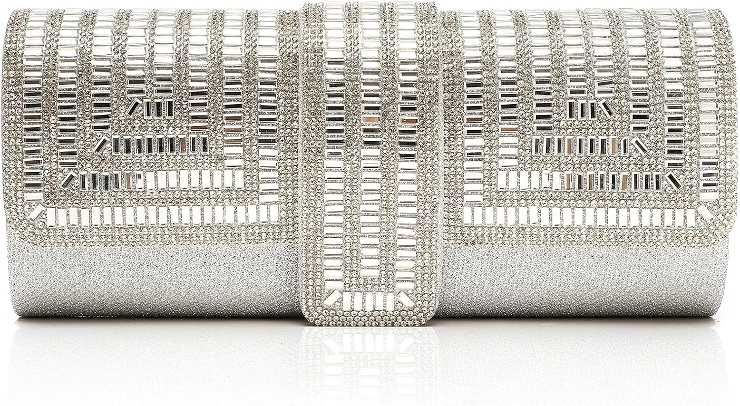 Labair Evening Bag and Clutches for Women Crystal Bag Sparkly Clutch Purse with Rhinestones Wedding Party formal Handbag.