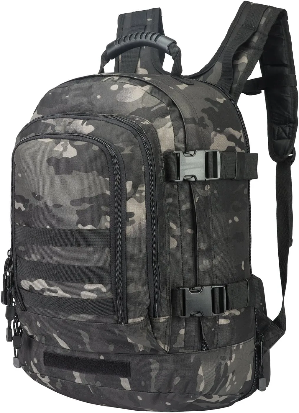 Large Tactical Expandable Backpack 39L-64L Military Bug Out Bag With Waist Strap