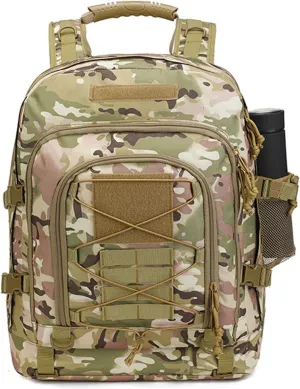 Large tactical military backpack Army Daypack - Assault Pack for Men Molle Backpacks Bug Out Bag 3 Day Pack (CP)