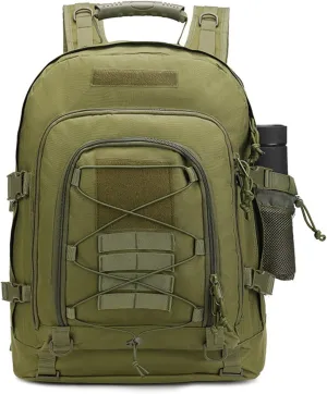 Large tactical military backpack Army Daypack Assault Pack for Men Molle Backpacks Bug Out Bag 3 Day Pack for Hiking Camping Travel Hunting (Army Green)
