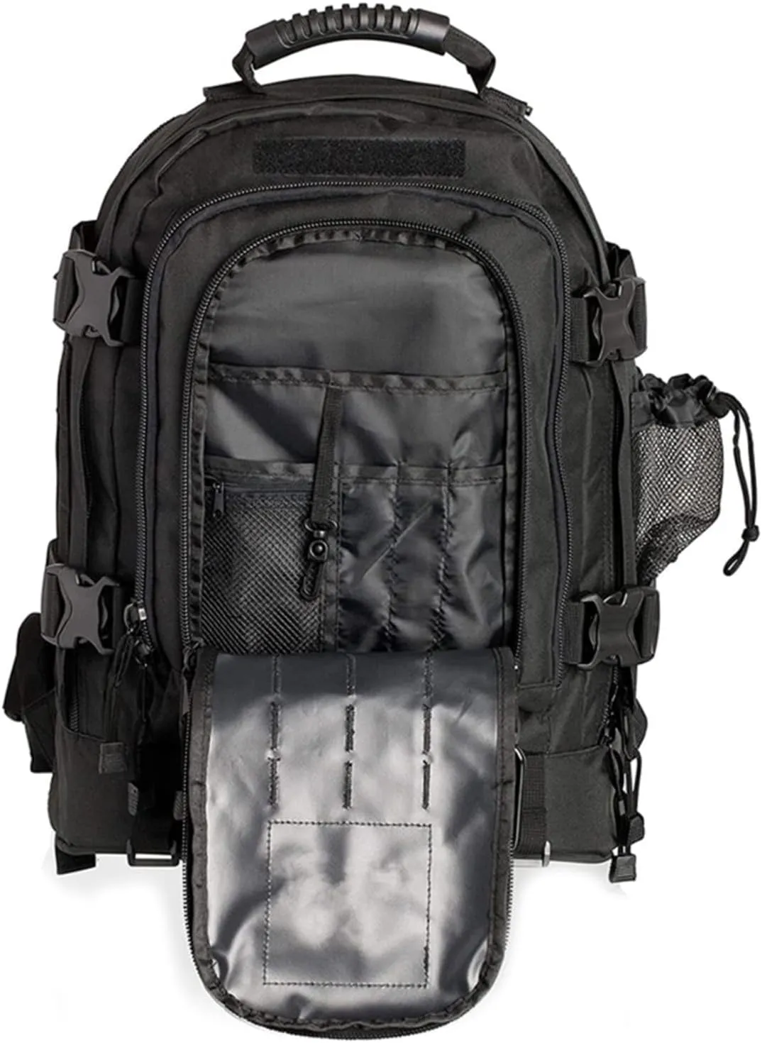 Large tactical military backpack Army Daypack Assault Pack for Men Molle Backpacks Bug Out Bag 3 Day Pack for Hiking Camping Travel Hunting (Black Camo)