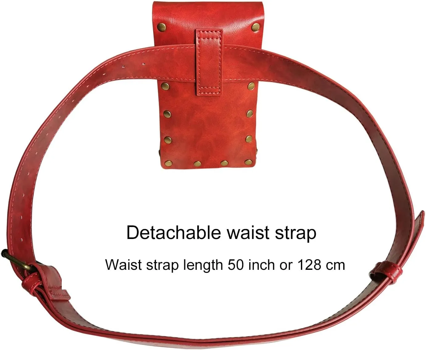 Larswon Renaissance Bag Medieval Belt Pouch Leather Belt Pouch Leg Phone Holder Festival Faire Accessories