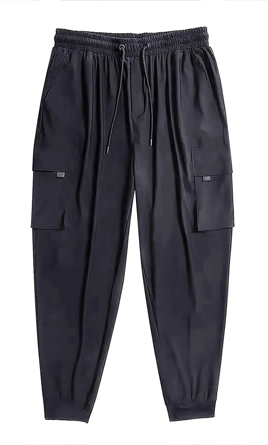 LCMTWX Mens Joggers Summer Cool Thin Loose Cool Jogging Pants with Water Absorption Quick Drying Straight Leg Joggers