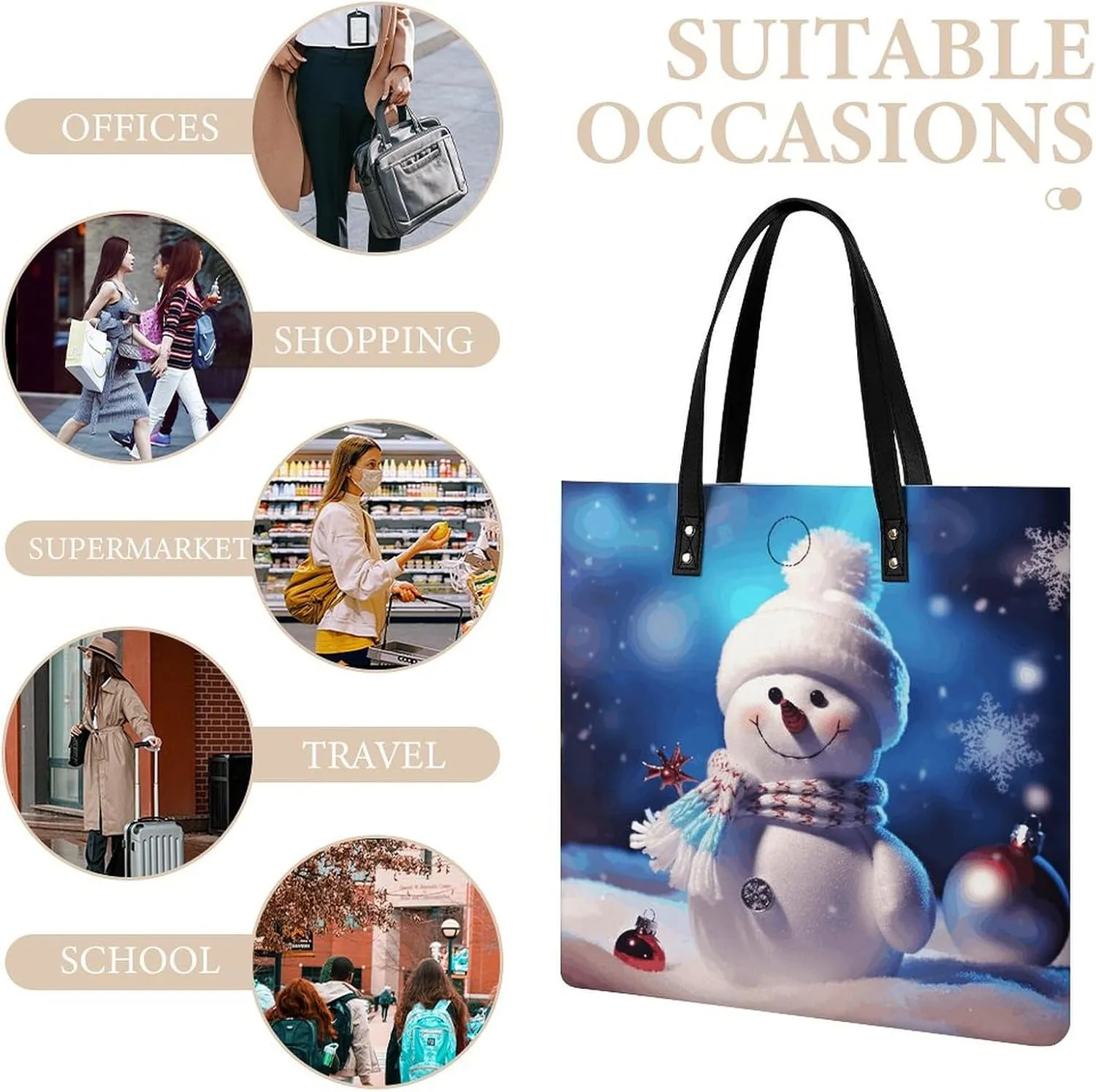Leather Handbag for Women Tote Bag with Magnetic Buckle Japanese Spring Plum Floral Crossbody Bag Shoulder Bags