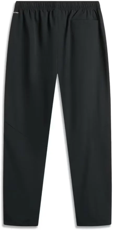 LI-NING BADFIVE Basketball Series Men Waterproof Loose Straight Sports Pants AYKU689