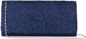 LIFEWISH Women's Floral Lace Evening Purse Party Clutch Bags Bridal Wedding Purse Handbag