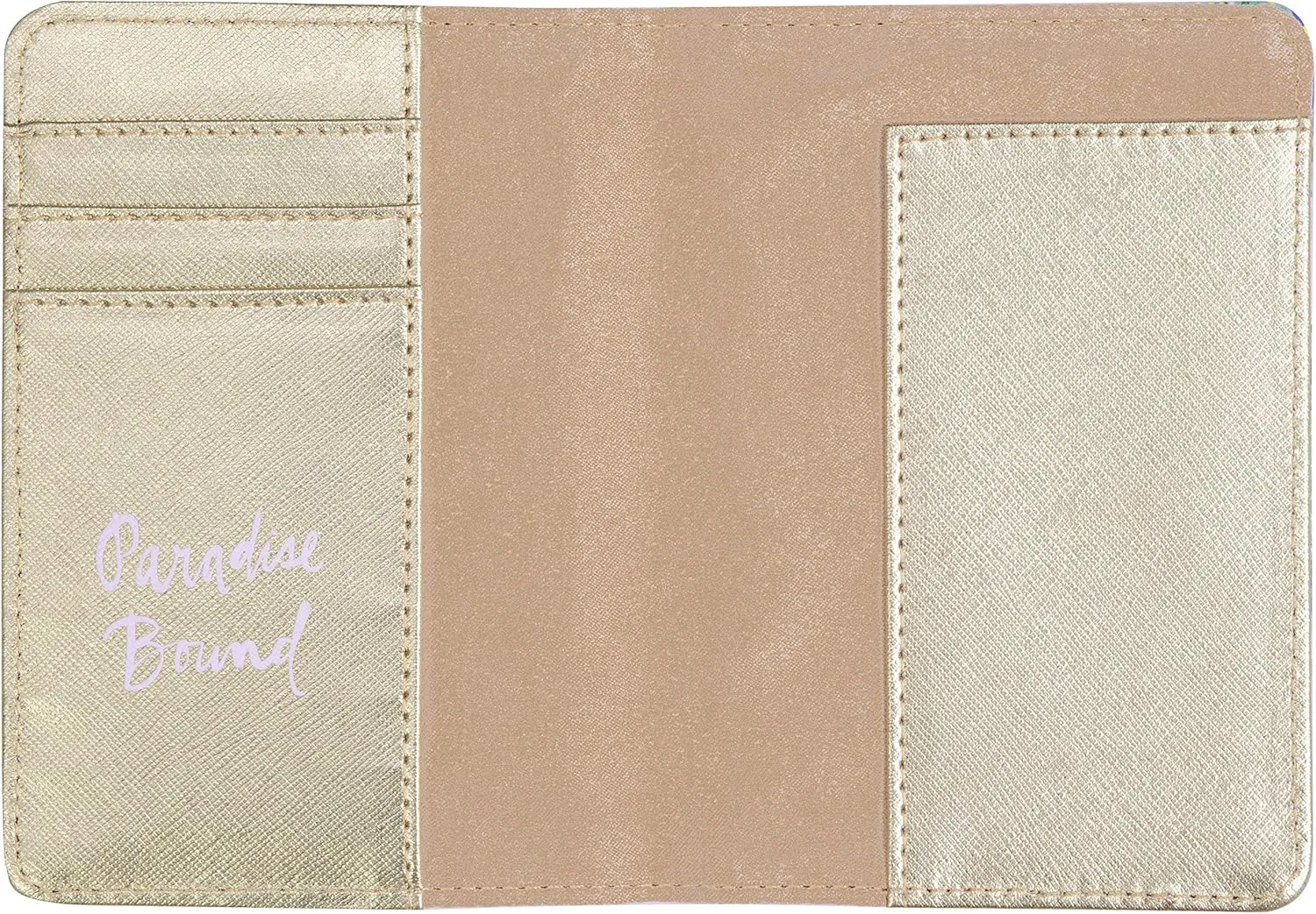 Lilly Pulitzer Vegan Leather Passport Holder, Cute Passport Cover, Travel Wallet with Credit Card Slots, Swizzle In