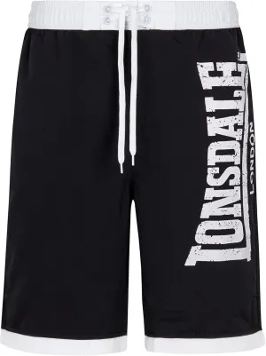 Lonsdale Men´s Black Logo Beach Shorts Surfing Board Swimming Pants Trunks