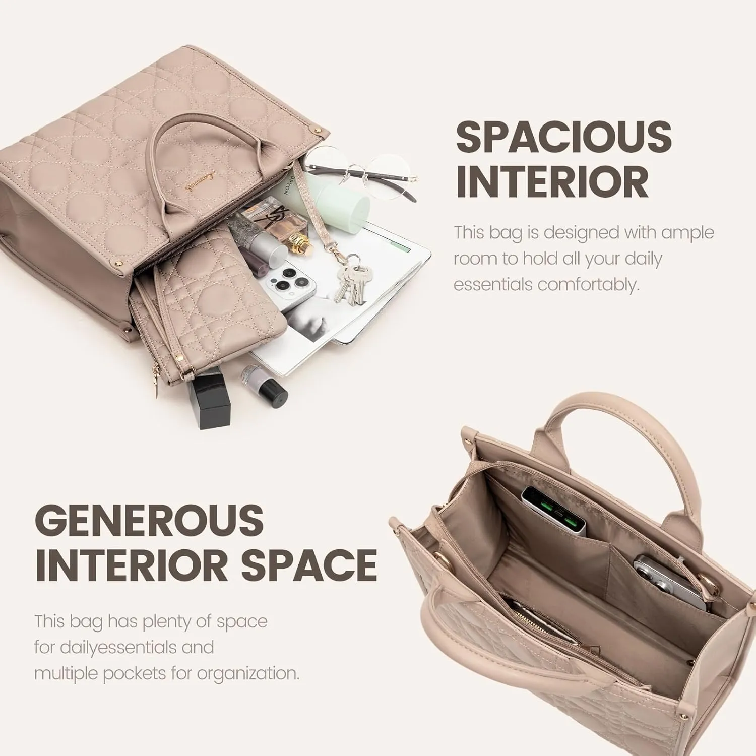 LOVEVOOK Purses and Handbags for Women, Handbags Shoulder Bags Black Purses and PU Leather Top Handles for Lady