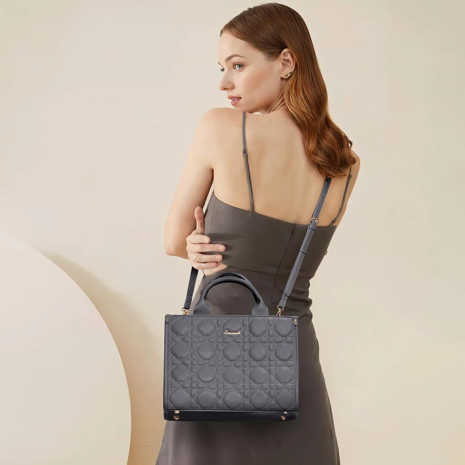 LOVEVOOK Purses and Handbags for Women, Handbags Shoulder Bags Black Purses and PU Leather Top Handles for Lady