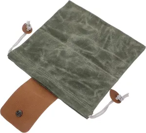 Luxshiny Fruit Picking Pouch Storage Canvas Foraging Bag for Mushroom Hunting Camping Outdoor Use
