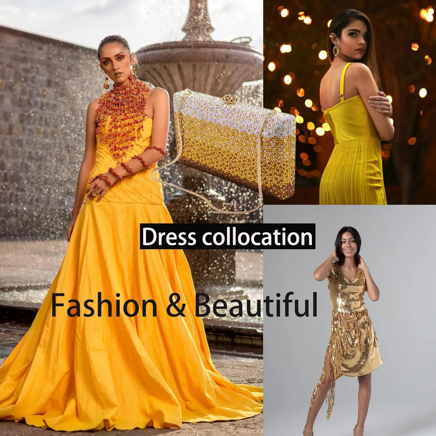 Luxury Crystal Clutch Purses for women Rhinestone Bride Wedding Party Evening Bag AB Stone Box Handbag for Prom Birthday