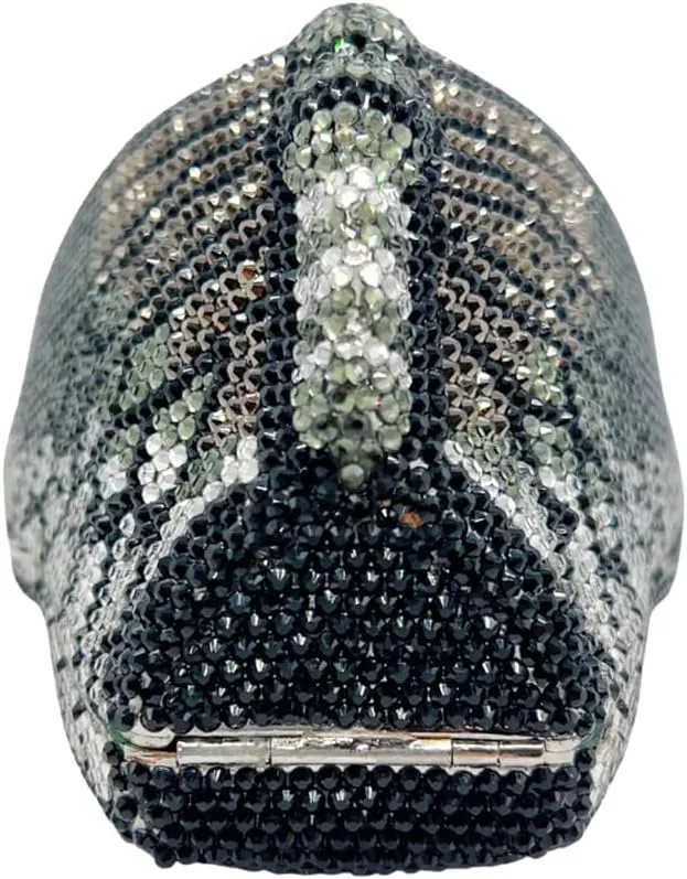 Luxury Women Butterfly Rhinestone Clutch Purse Ladies Crystal Evening Bag Diamonds Bridal Purse Cocktail Prom Handbag
