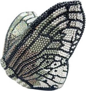 Luxury Women Butterfly Rhinestone Clutch Purse Ladies Crystal Evening Bag Diamonds Bridal Purse Cocktail Prom Handbag