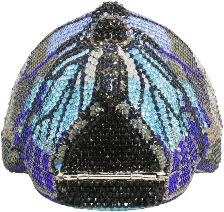 Luxury Women Butterfly Rhinestone Clutch Purse Ladies Crystal Evening Bag Diamonds Bridal Purse Cocktail Prom Handbag