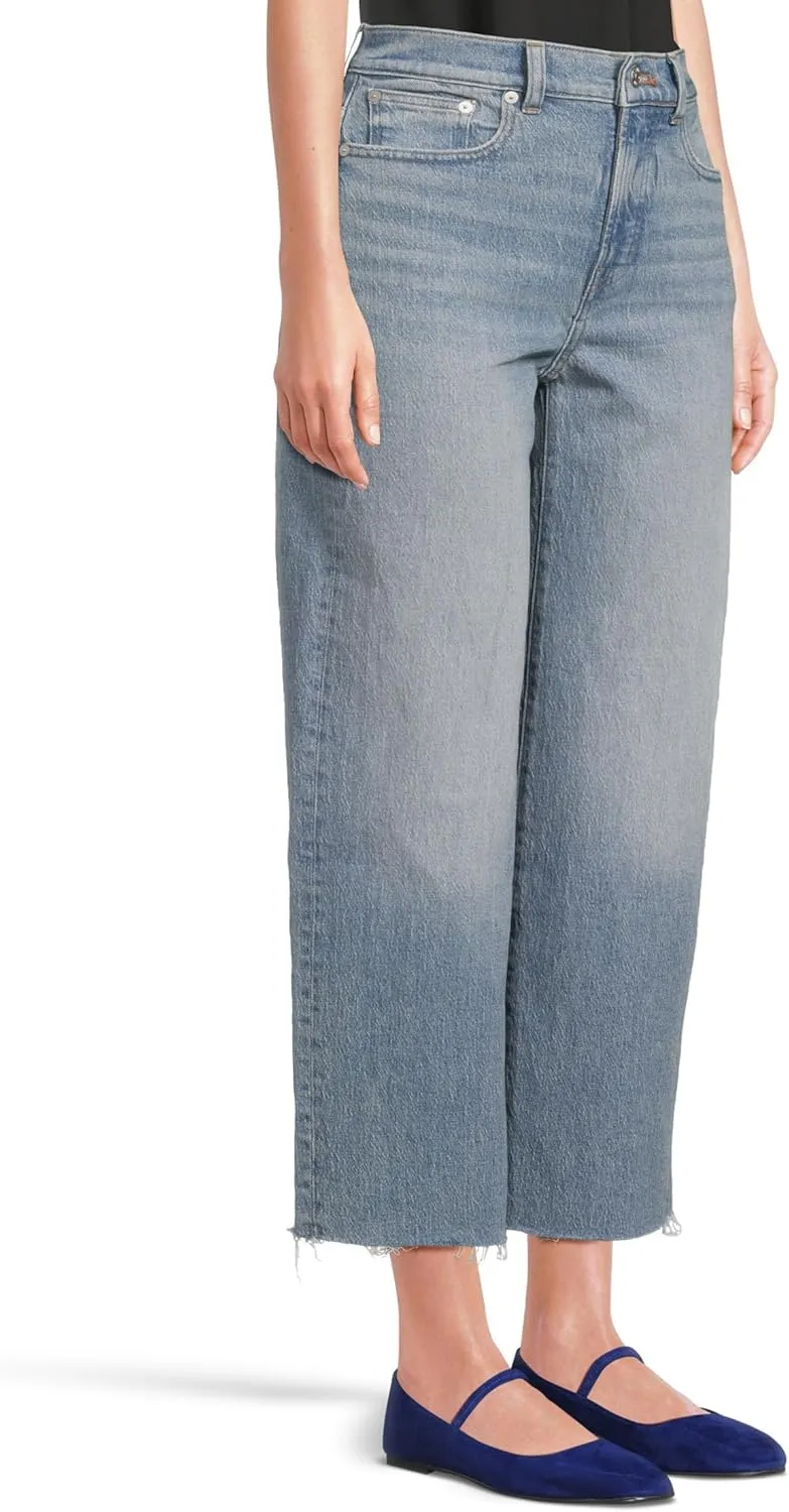 Madewell Women's Perfect Vintage Wide Light Crop Donora Wash