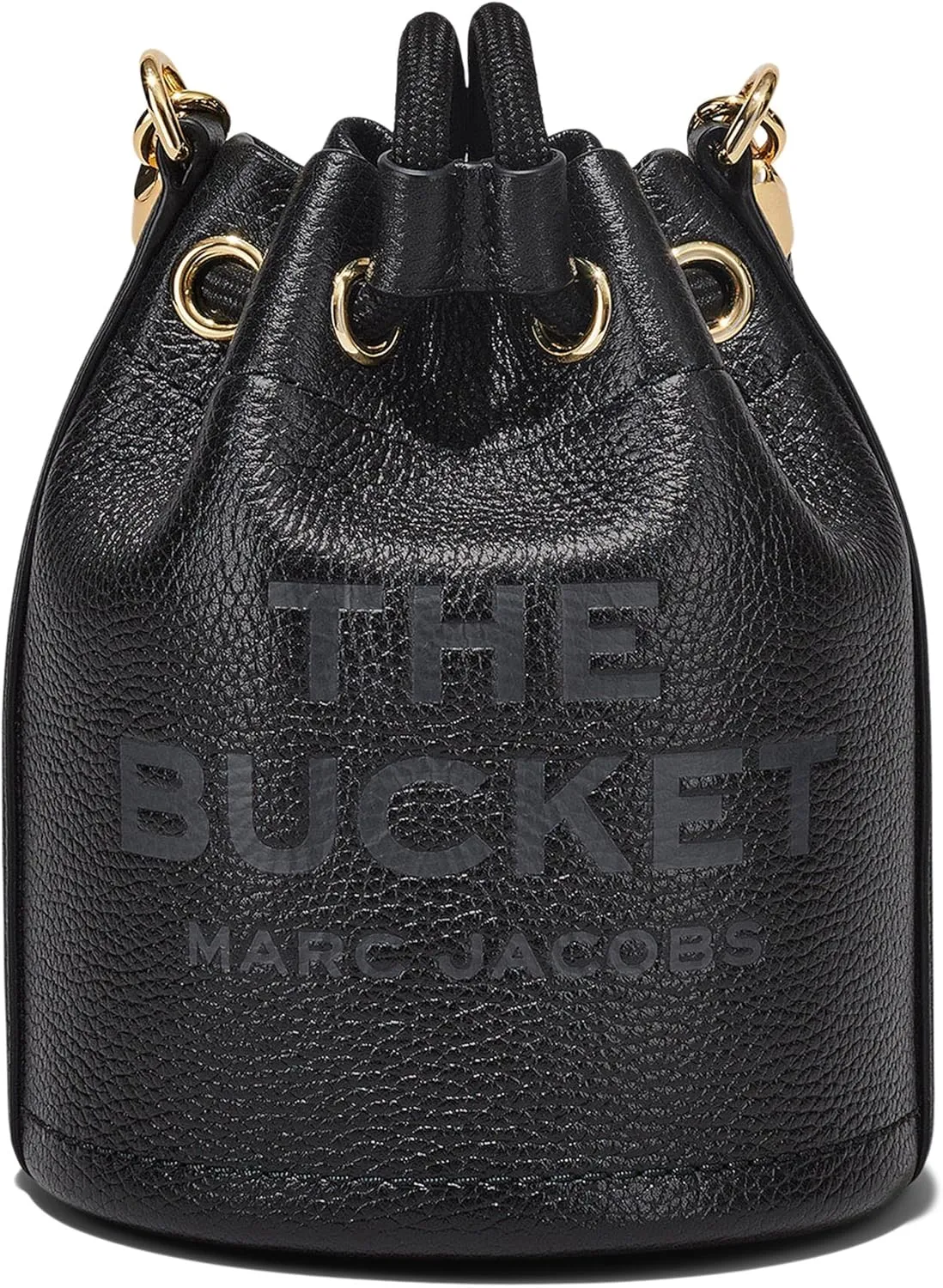 Marc Jacobs The Leather Micro Bucket Bag Black One Size