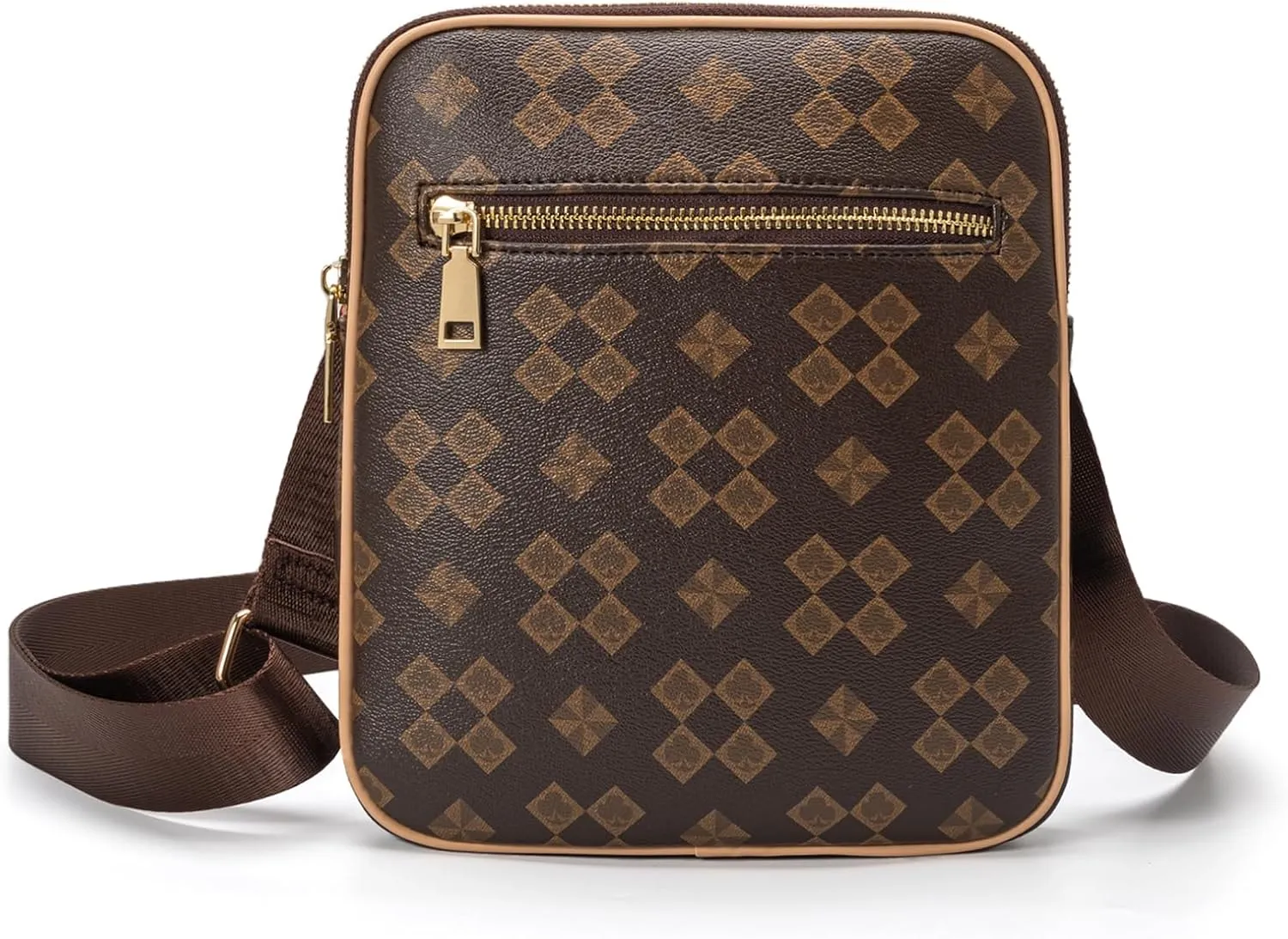 Men Small Shoulder Bag Crossbody Bag Travel Sling Bag Fashion Business Handbag Casual Messenger Bag