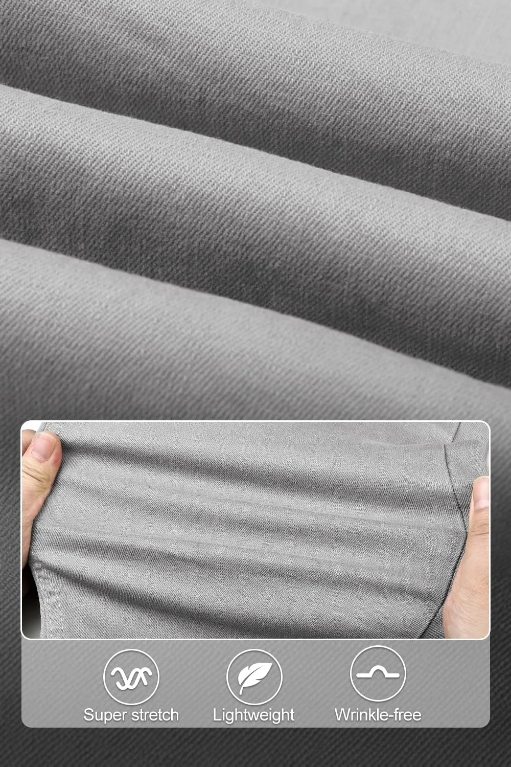 Mens Jeans Skinny Stretch Premium High Rise Colored Jeans Expandable Waist