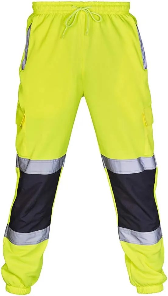 Mens Sweatpants Lace up Track Cuff Solid Color Casual Workout Pants with Pocket Cargo Pants Trousers