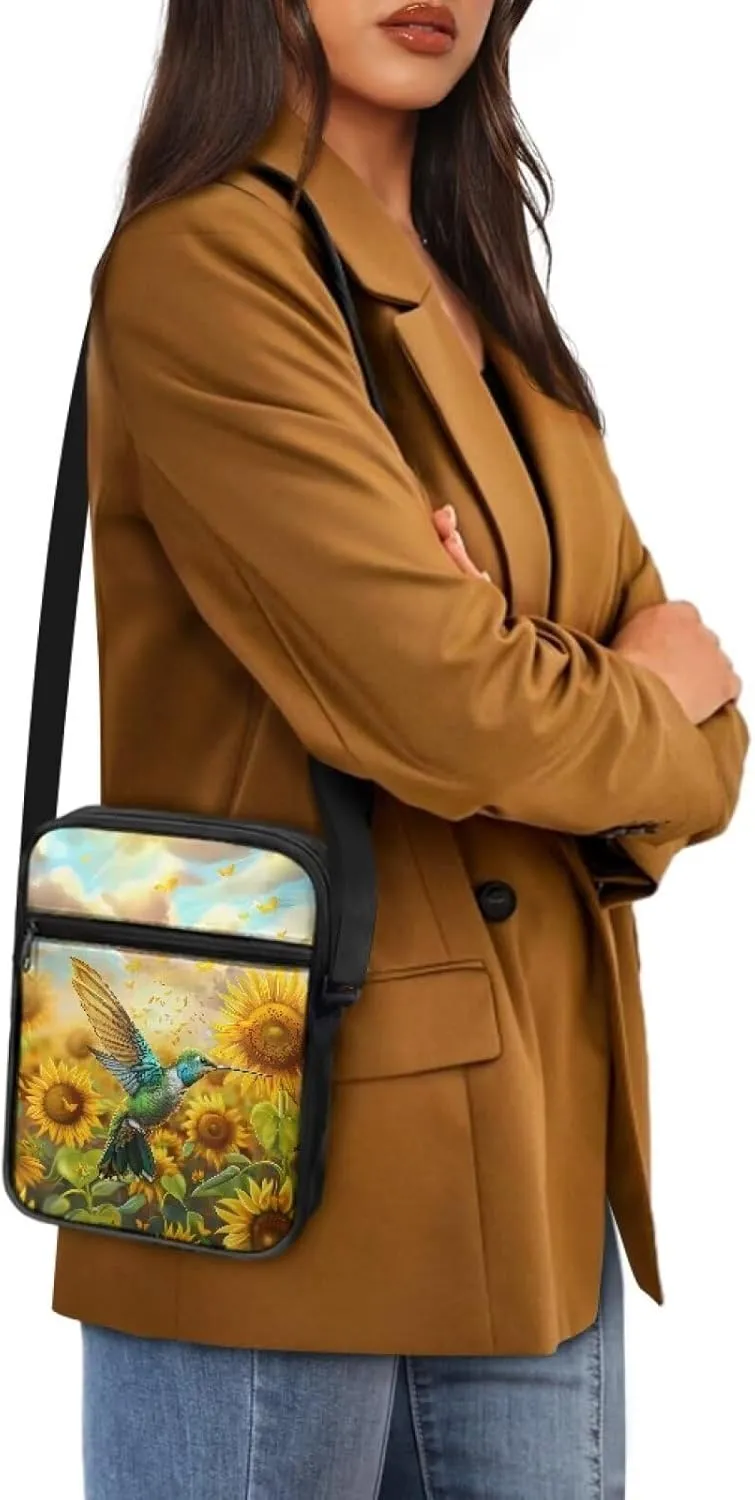 Messenger Bag for Women Crossbody Shoulder Bag Medium Satchel Bag Purse Cell Phone Bag