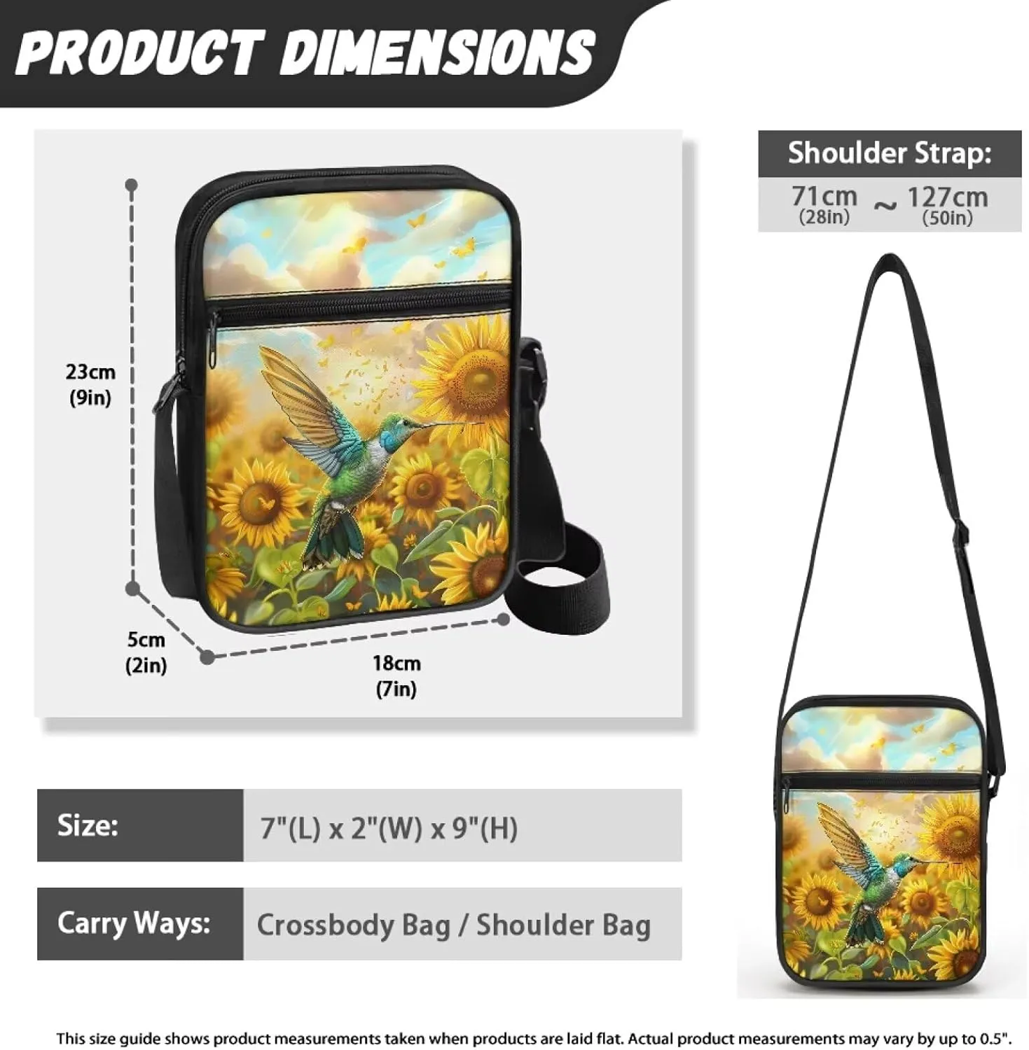 Messenger Bag for Women Crossbody Shoulder Bag Medium Satchel Bag Purse Cell Phone Bag