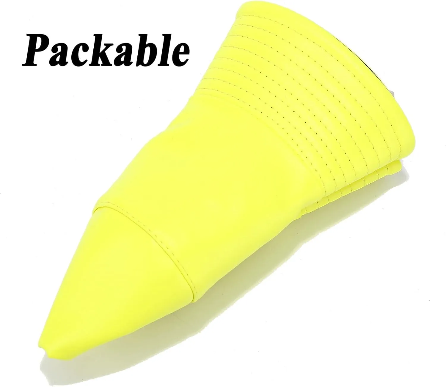 Metallic Bucket Hat Trendy Fisherman Hats Unisex Reversible Packable Sun Cap