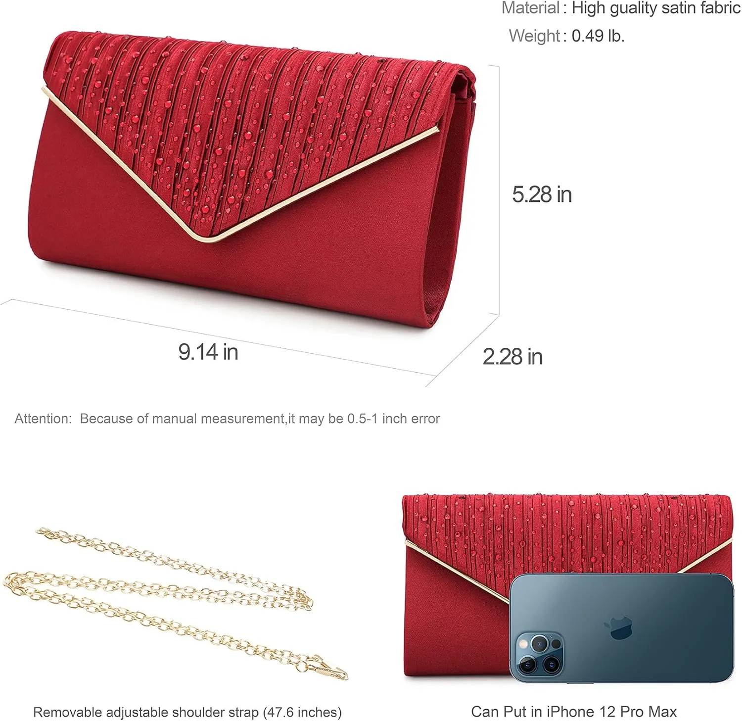 Mihawk Women's Clutch Purses and Bags - Evening Clutches and Handbags