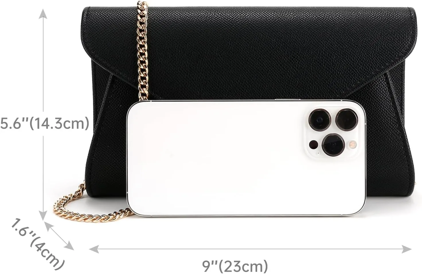 Milisente Solid Clutch Purses For Women Bridal Wedding Metallic Evening Bags And Purses For Formal