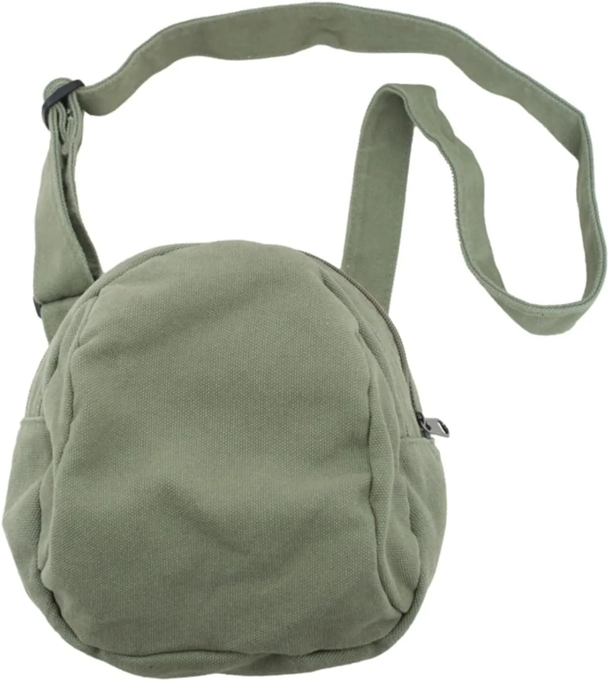 Mini Canvas Crossbody Bag Purse Small Shoulder Bag For Men Women Mini Messenger Satchel Bag for Phone Passport