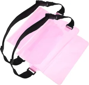 Mipcase Belt Bag with Adjustable Waist Strap for Swimming and Water Activities Crossbody Phone Pouch Pink for Easy Access to Devices