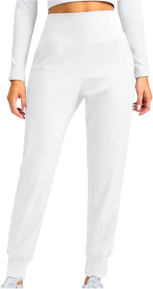 Miyaomn Casual Yoga Joggers for Women High Waisted Athletic Workout Sweatpants Tapered Active Comfy Lounge Pants with Pockets