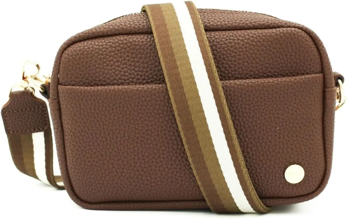 Modern Chic Crossbody Bags for Women - Willow Convertible Crossbody Purse, Vegan Leather Shoulder or Belt Bag with Strap