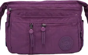 MOLERFO Nylon Bag Trashy Y2k Bag Messenger Bag Canvas Crossbody Bag Grunge Bag Therian Clothes