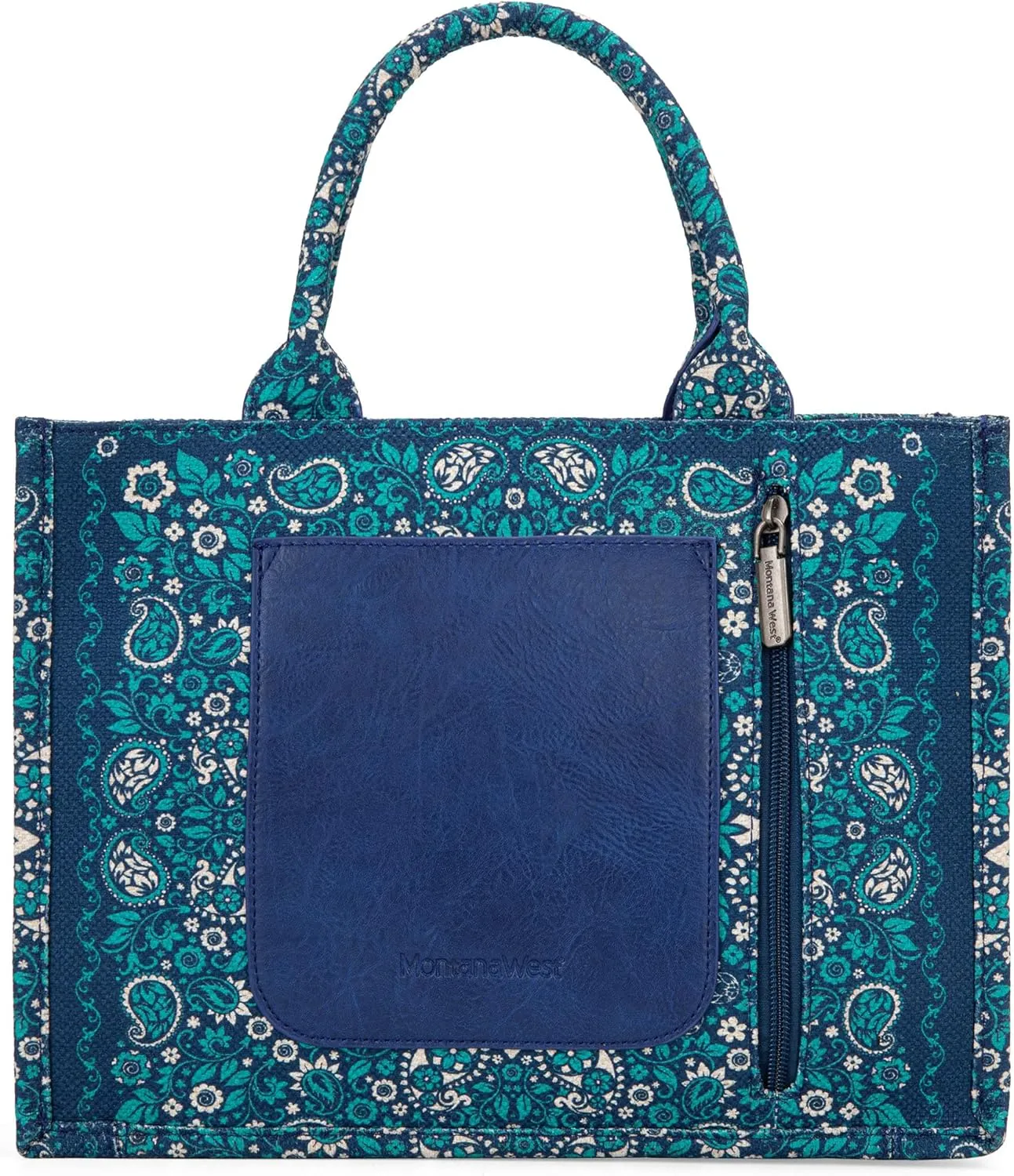 Montana West Sparkly Tote Bag Paisley Top Handle Satchel Handbags