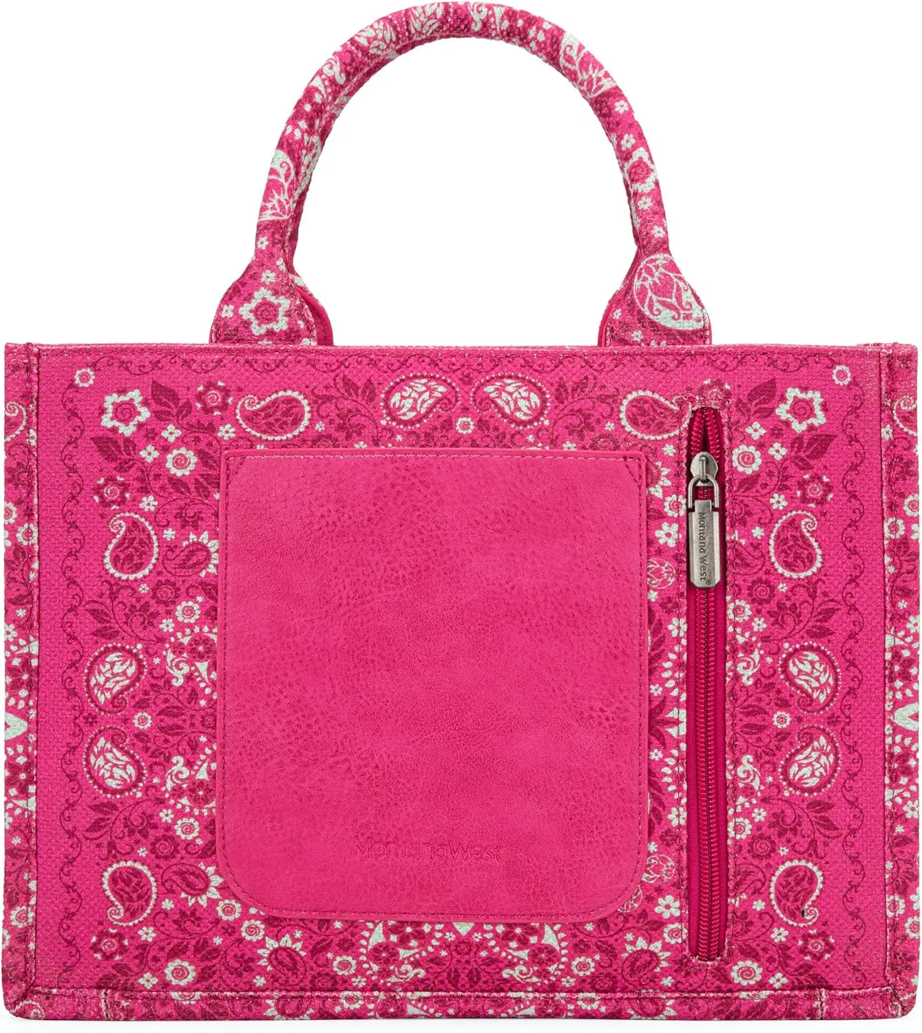 Montana West Sparkly Tote Bag Paisley Top Handle Satchel Handbags