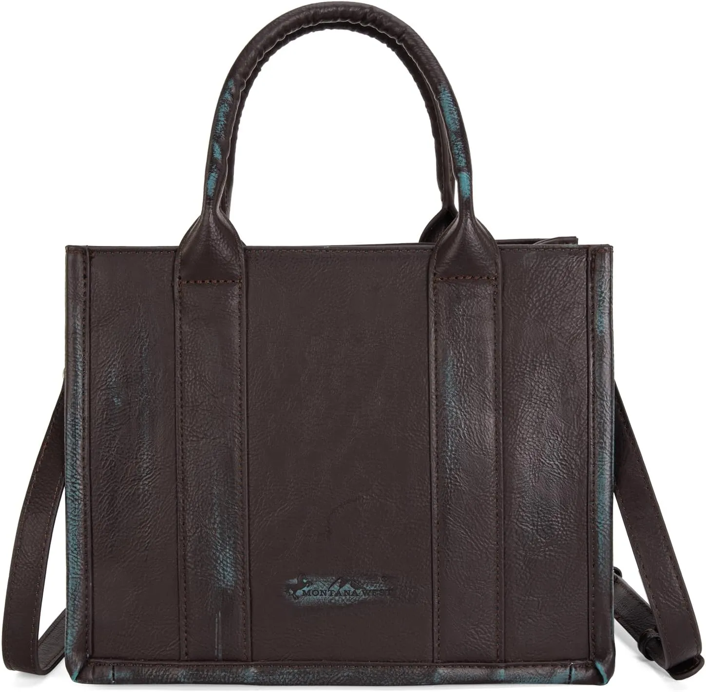 Montana West Western Tote Handbag with Card Set