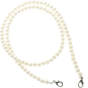 MUELODSIC Pearl Design Handbag Chain Stylish Replacement Bag Chain with Lobster Clasp Elegant Strap for Shoulder Bags